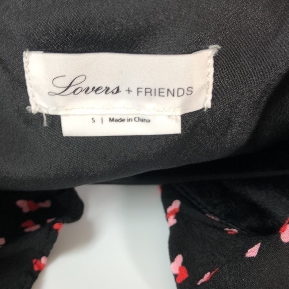 LOVERS + FRIENDS Flynn‎ Mini Dress Lil Hearts Small - Picture 8 of 10